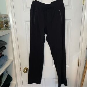 𝅺LULULEMON Men’s Black Sweatpants Joggers Zip Pockets  Medium